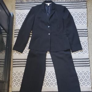 Pinstriped Pantsuit